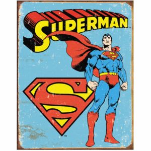 Plåtskylt: Superman