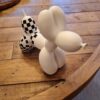 Vit / svartvit ballong hund - Bild 2